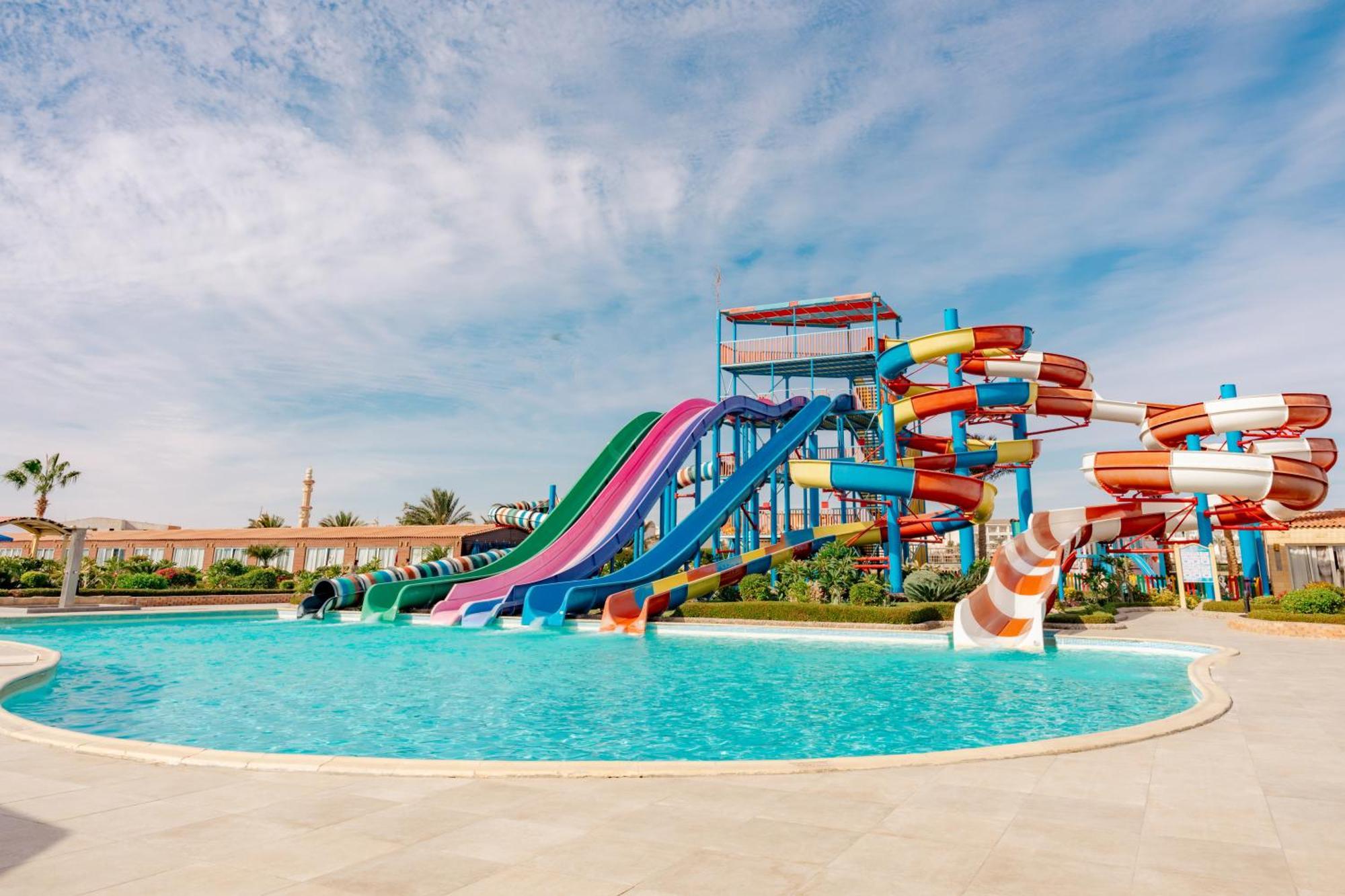 Sunrise Alora Aqua Park Resort Hurghada Buitenkant foto