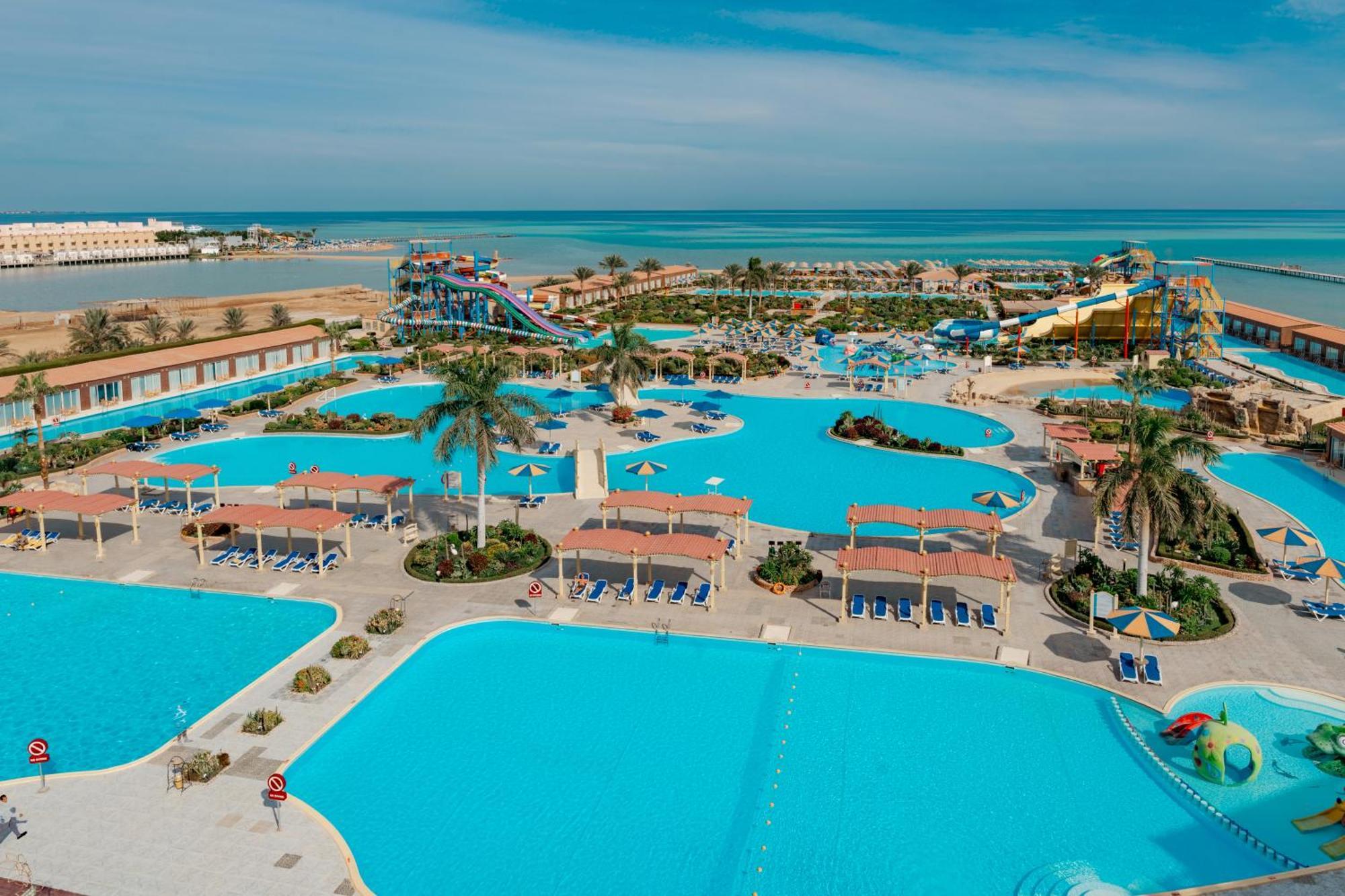Sunrise Alora Aqua Park Resort Hurghada Buitenkant foto