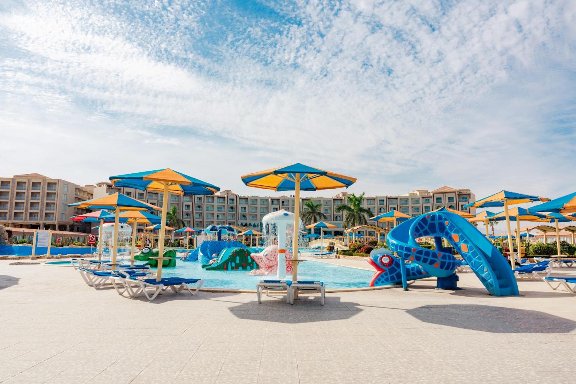 Sunrise Alora Aqua Park Resort Hurghada Buitenkant foto