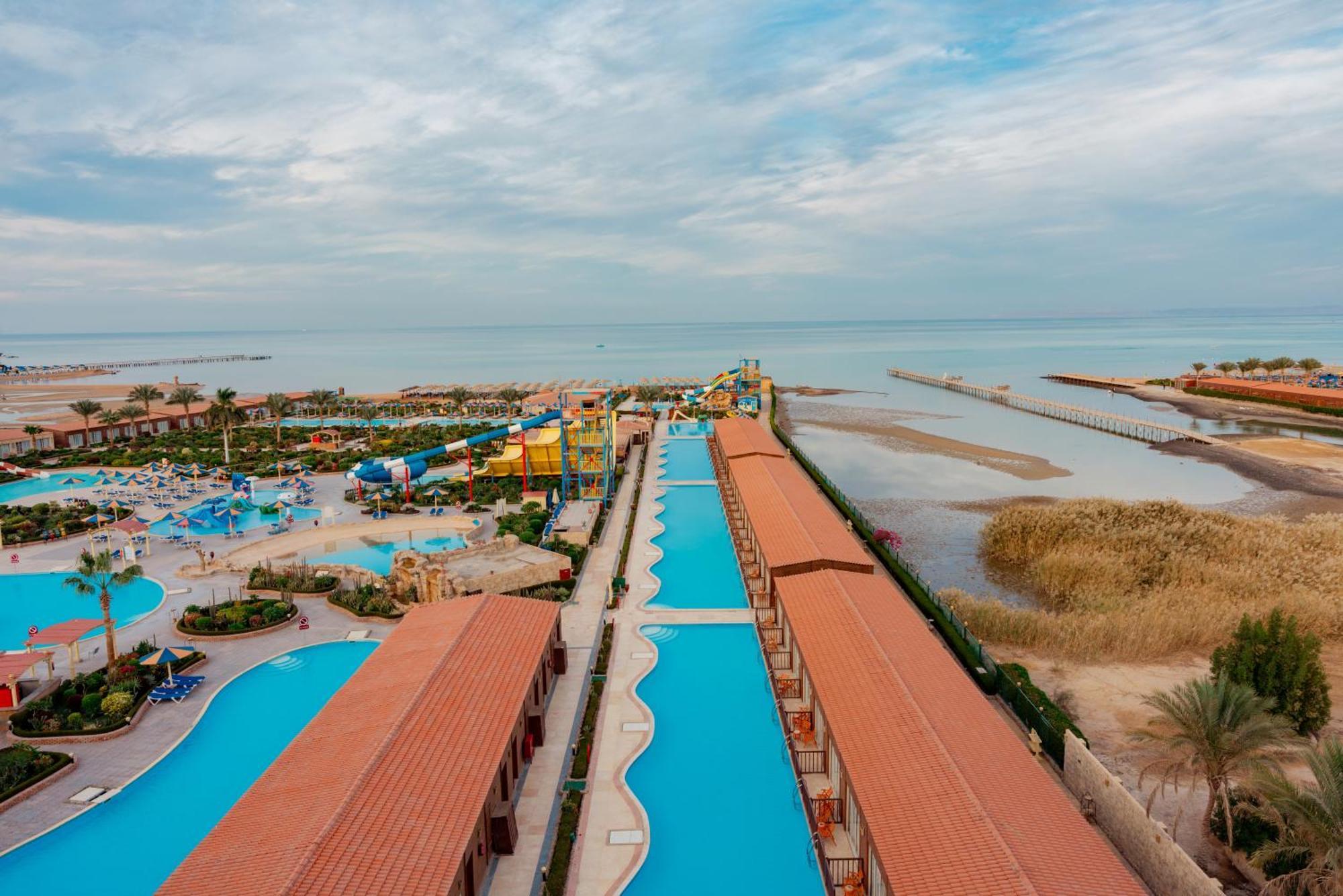 Sunrise Alora Aqua Park Resort Hurghada Buitenkant foto