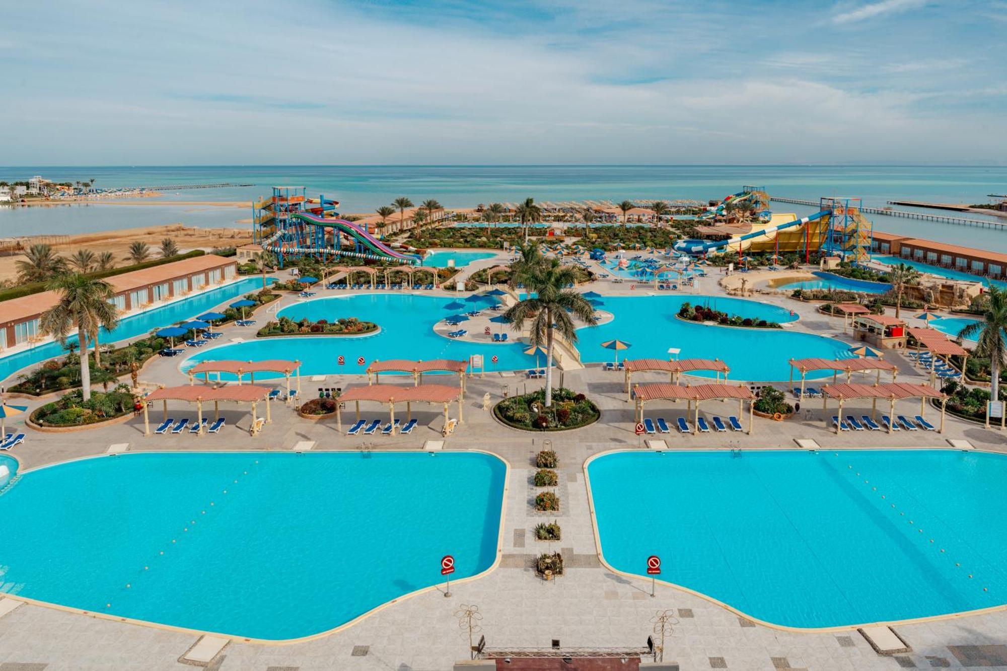 Sunrise Alora Aqua Park Resort Hurghada Buitenkant foto