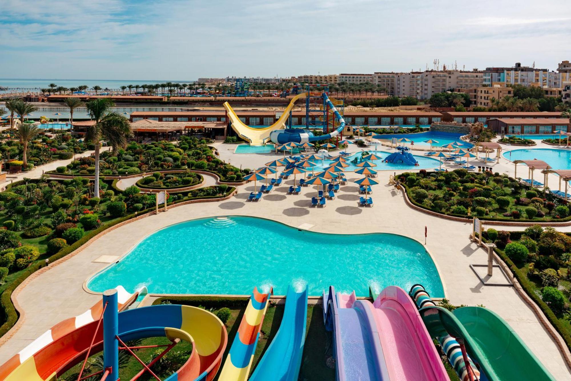 Sunrise Alora Aqua Park Resort Hurghada Buitenkant foto