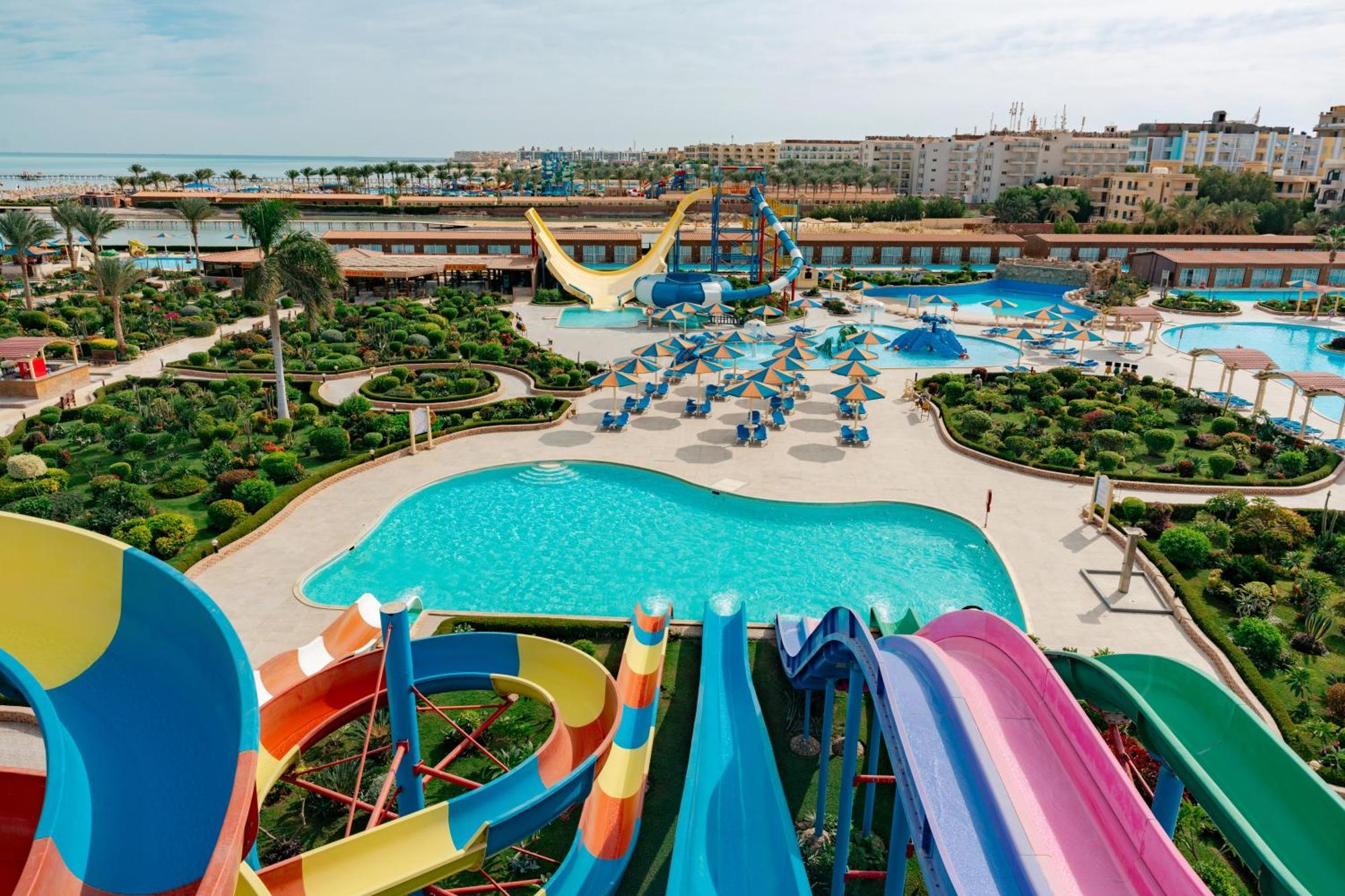 Sunrise Alora Aqua Park Resort Hurghada Buitenkant foto