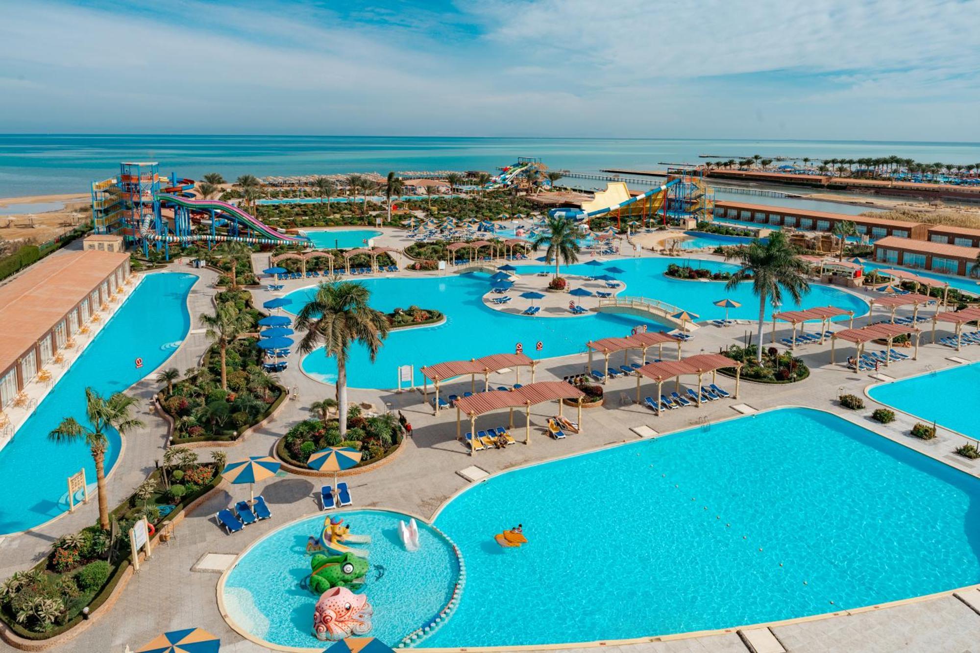 Sunrise Alora Aqua Park Resort Hurghada Buitenkant foto