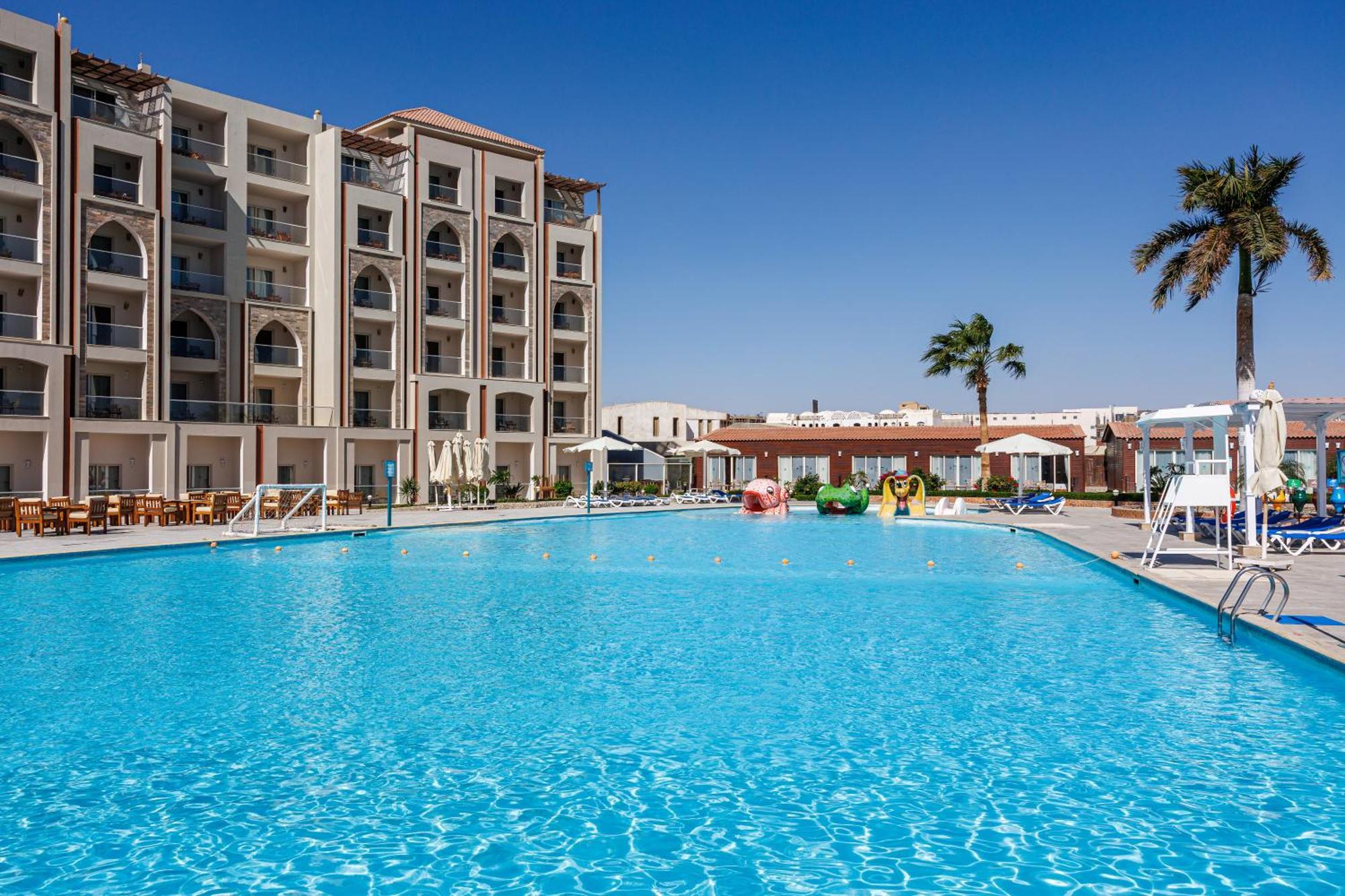 Sunrise Alora Aqua Park Resort Hurghada Buitenkant foto