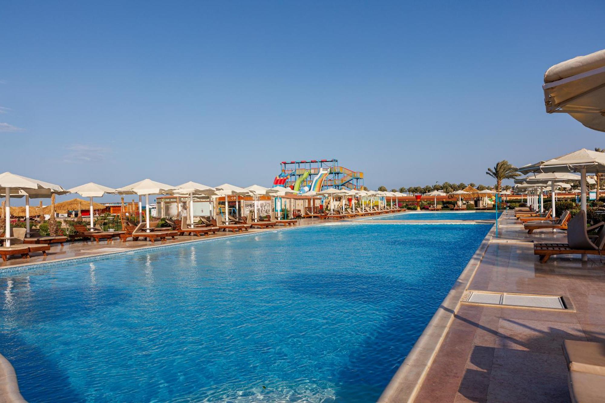 Sunrise Alora Aqua Park Resort Hurghada Buitenkant foto