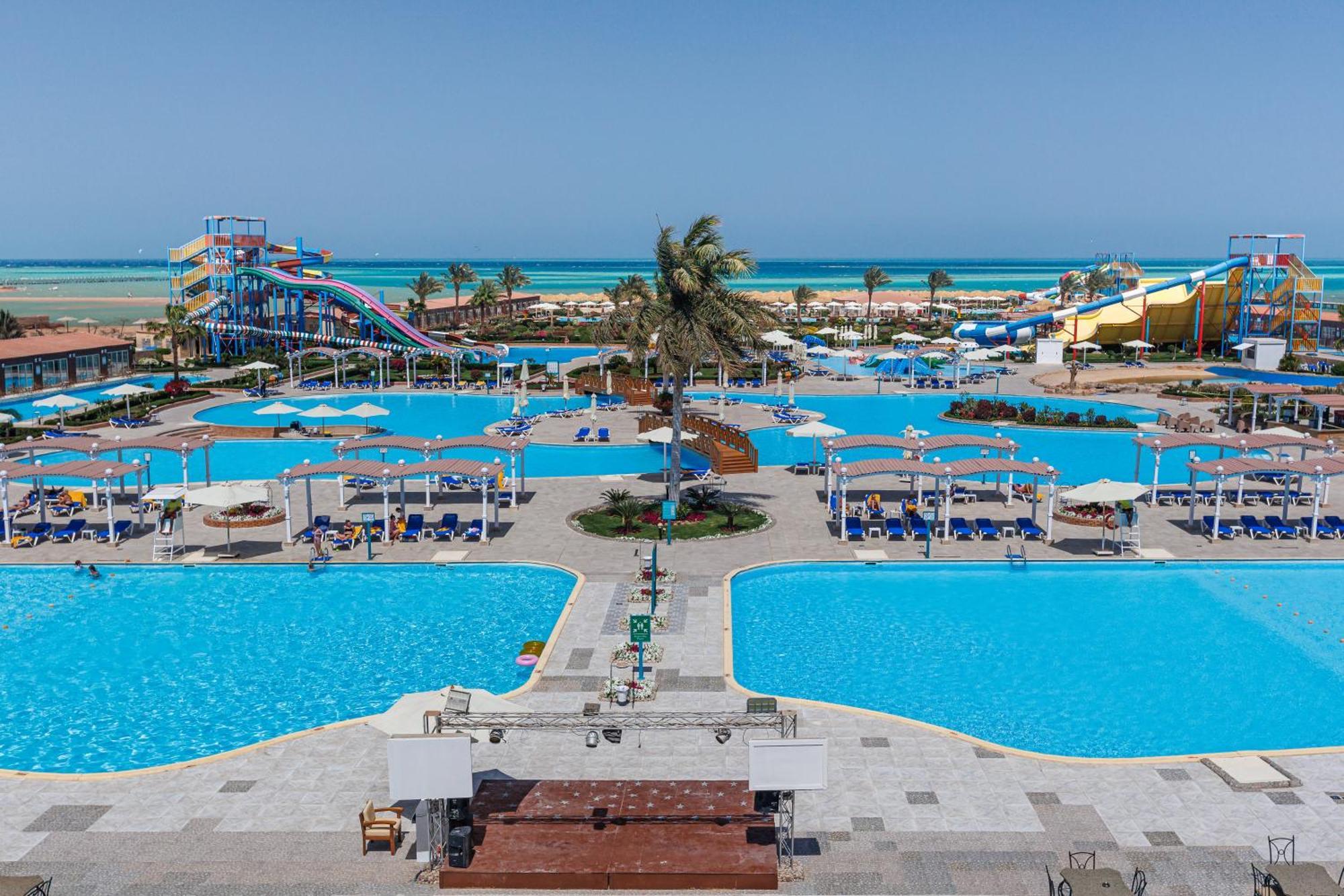 Sunrise Alora Aqua Park Resort Hurghada Buitenkant foto