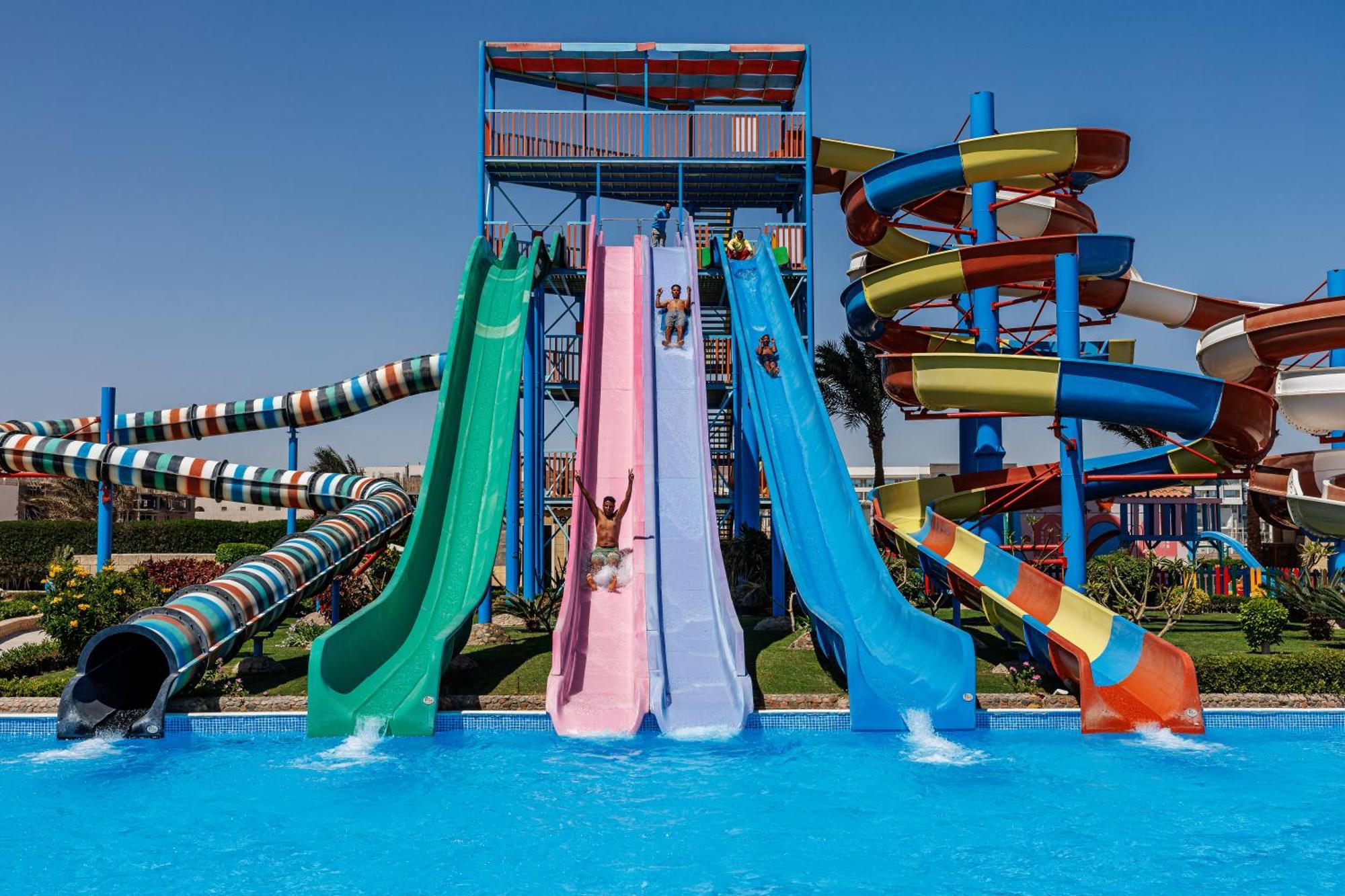 Sunrise Alora Aqua Park Resort Hurghada Buitenkant foto