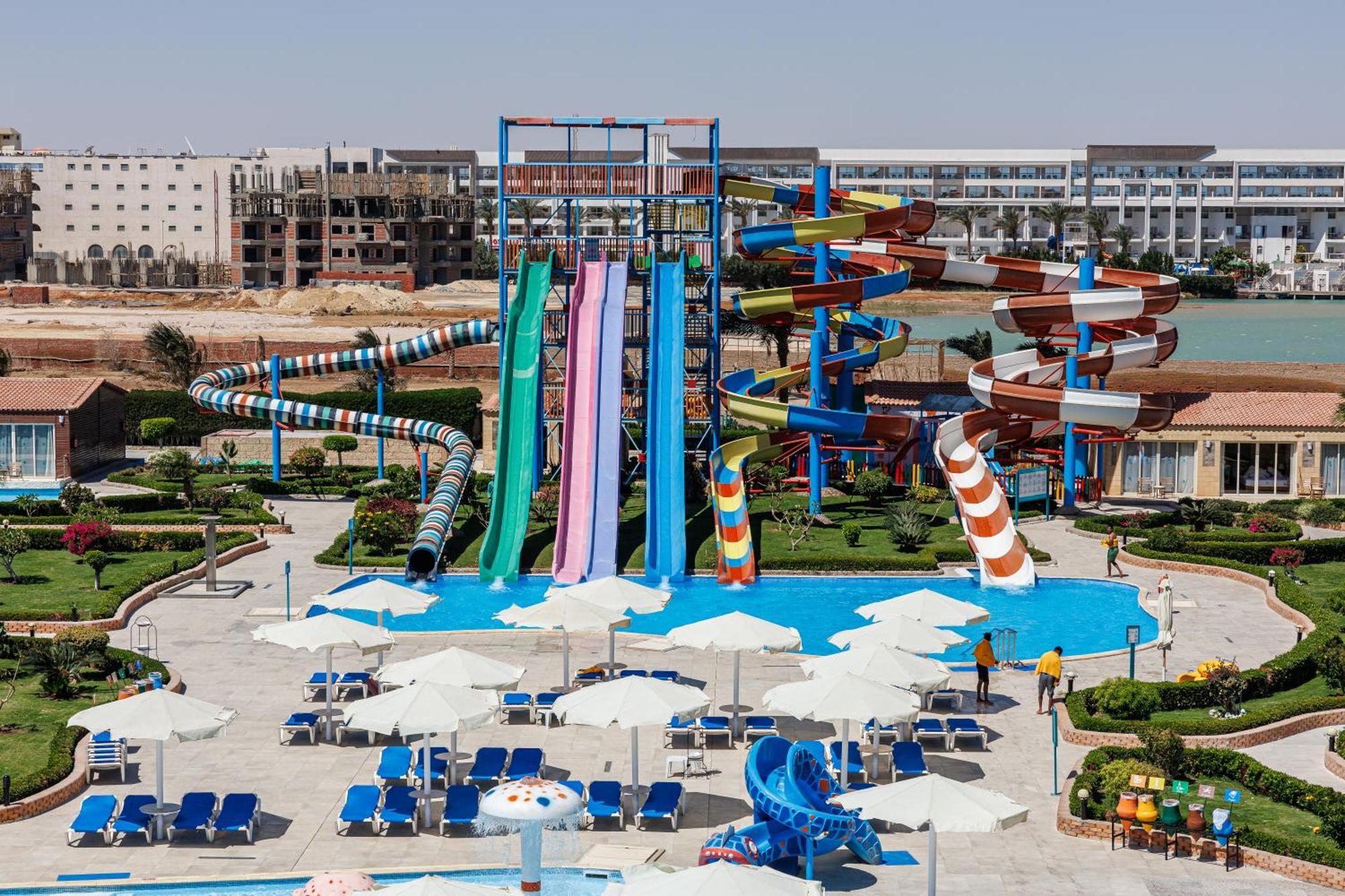 Sunrise Alora Aqua Park Resort Hurghada Buitenkant foto