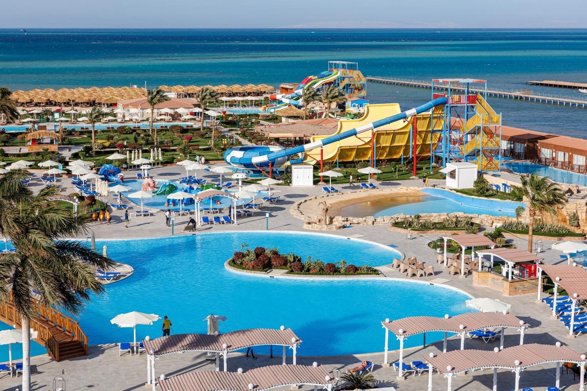 Sunrise Alora Aqua Park Resort Hurghada Buitenkant foto